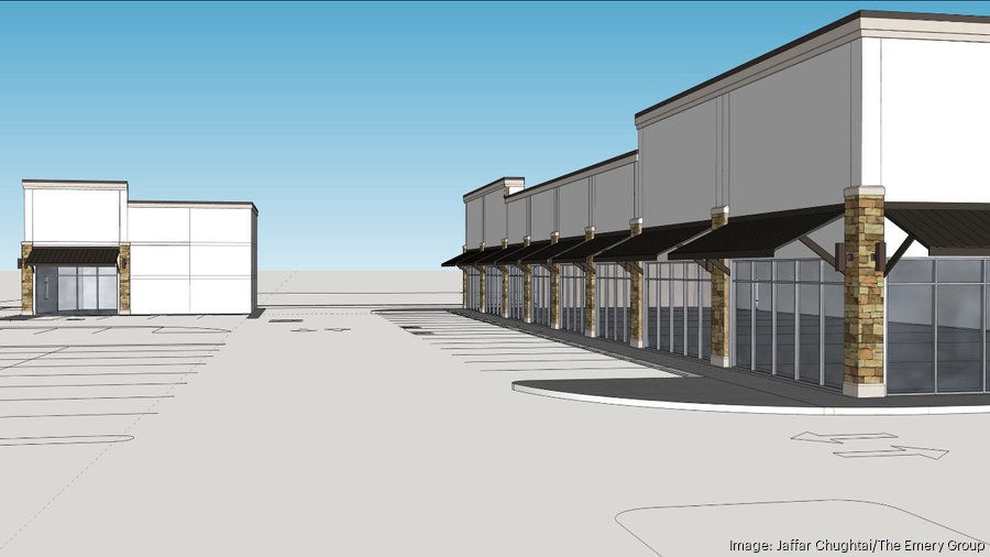 Shoppes at Babcock: $2.8M retail center nears completion - San