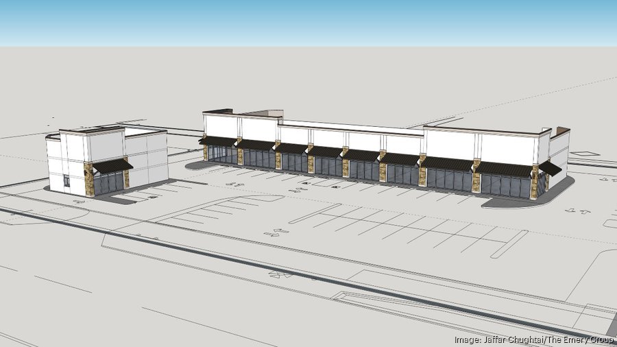 Shoppes at Babcock: $2.8M retail center nears completion - San