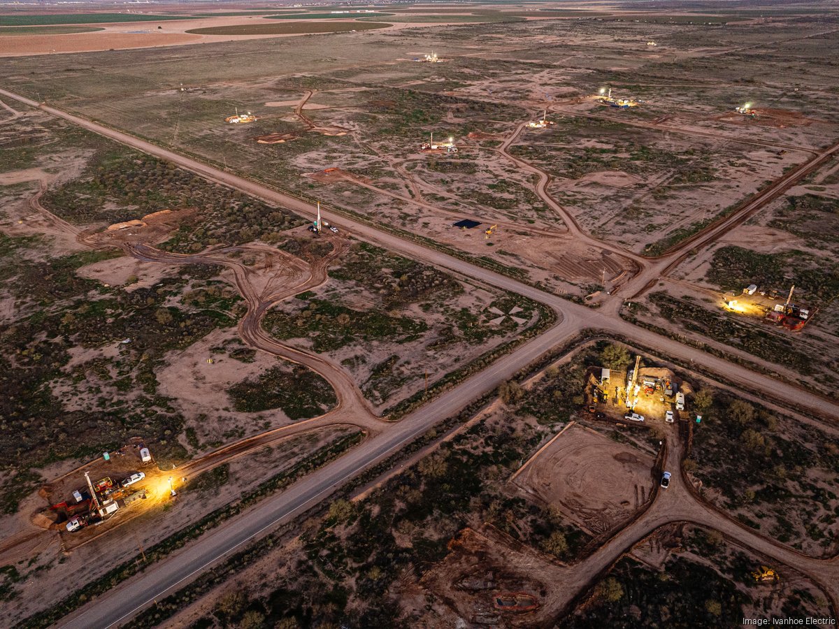 Ivanhoe's Arizona copper mine advances toward 2026 start - Phoenix Business Journal