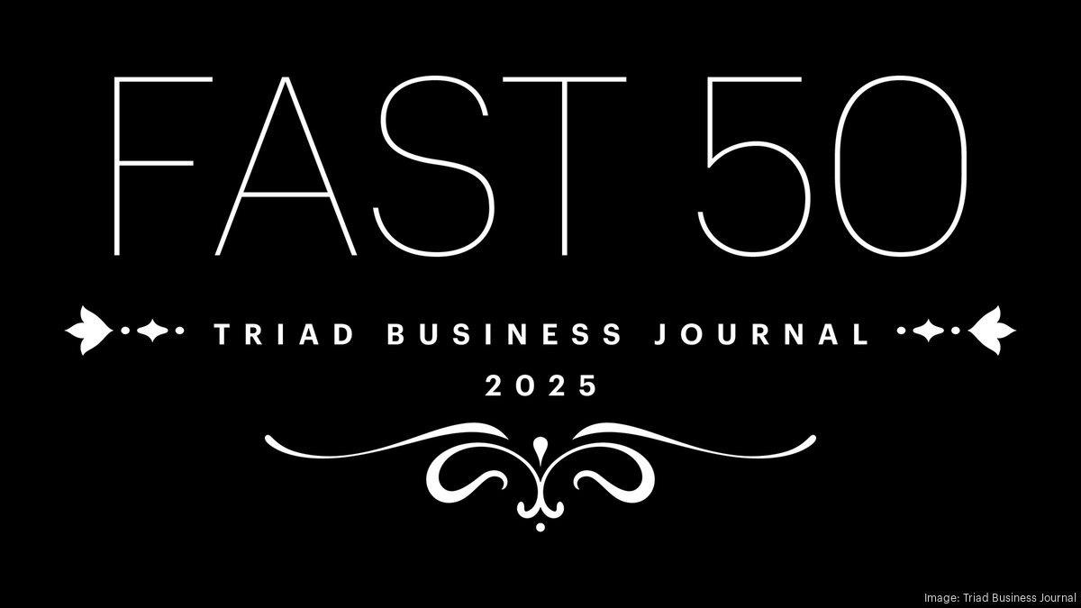 Triad Business Journal reveals Fast 50 awards for 2025 - Triad Business ...