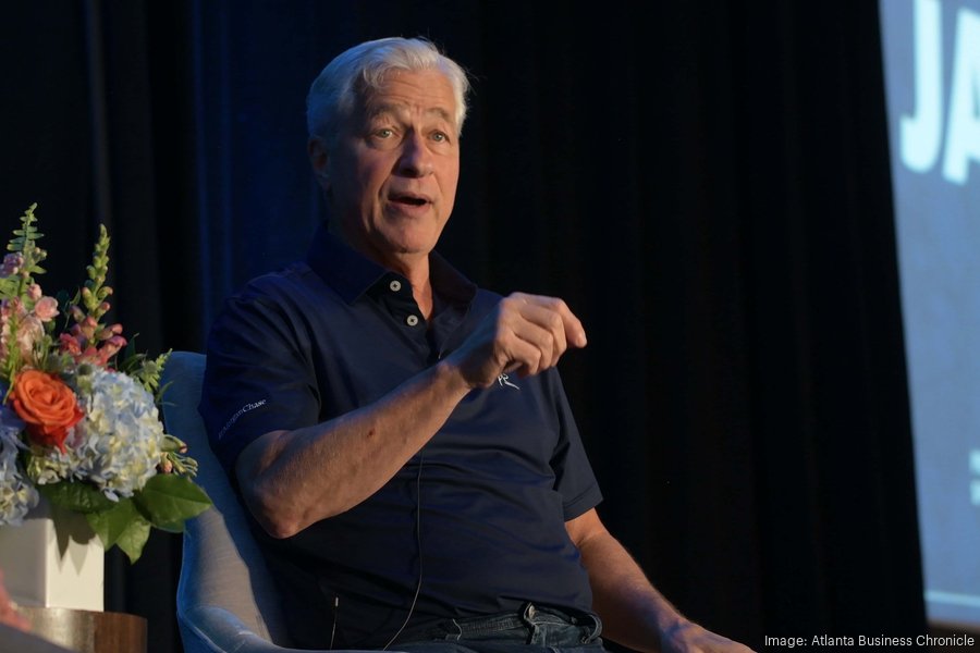 JPMorgan Chase chief Jamie Dimon praises Atlanta's pro-business philosophy, calls for practical solutions over ideology