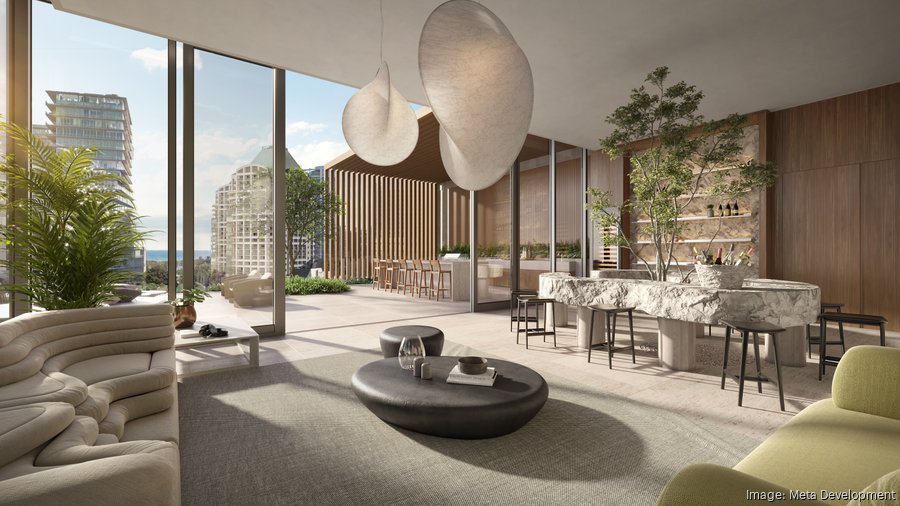 Curated visual reference: Condominium Developments With Rooftop Lounge Reference: Meta Development To Break Ground On Opus Condo In Coconut