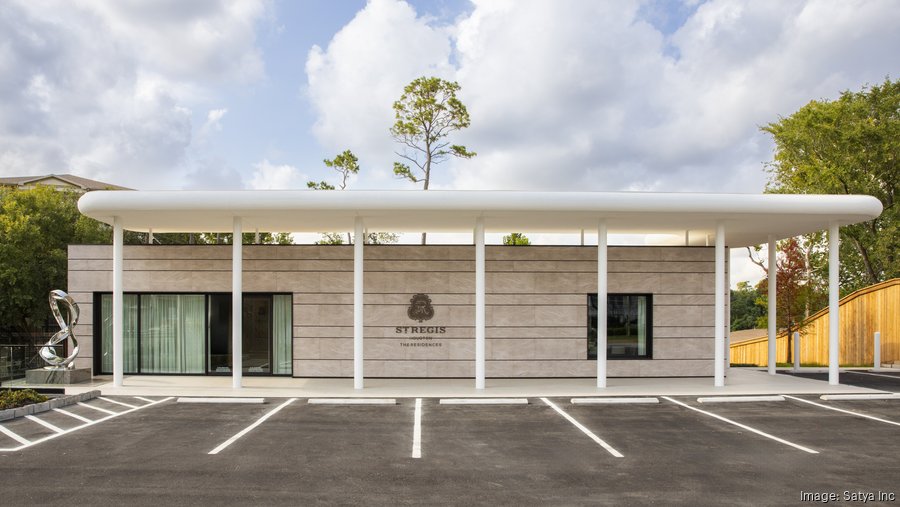 Houston's first St. Regis Residences ramps up with sales center ...