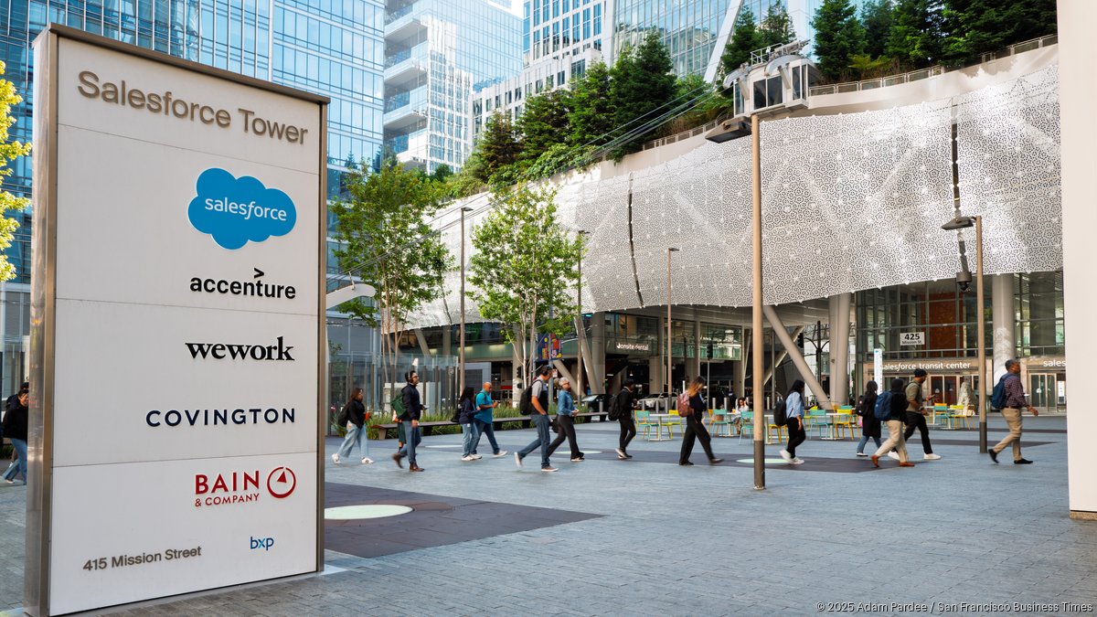 Accenture to downsize office at Salesforce Tower - San Francisco Business Times