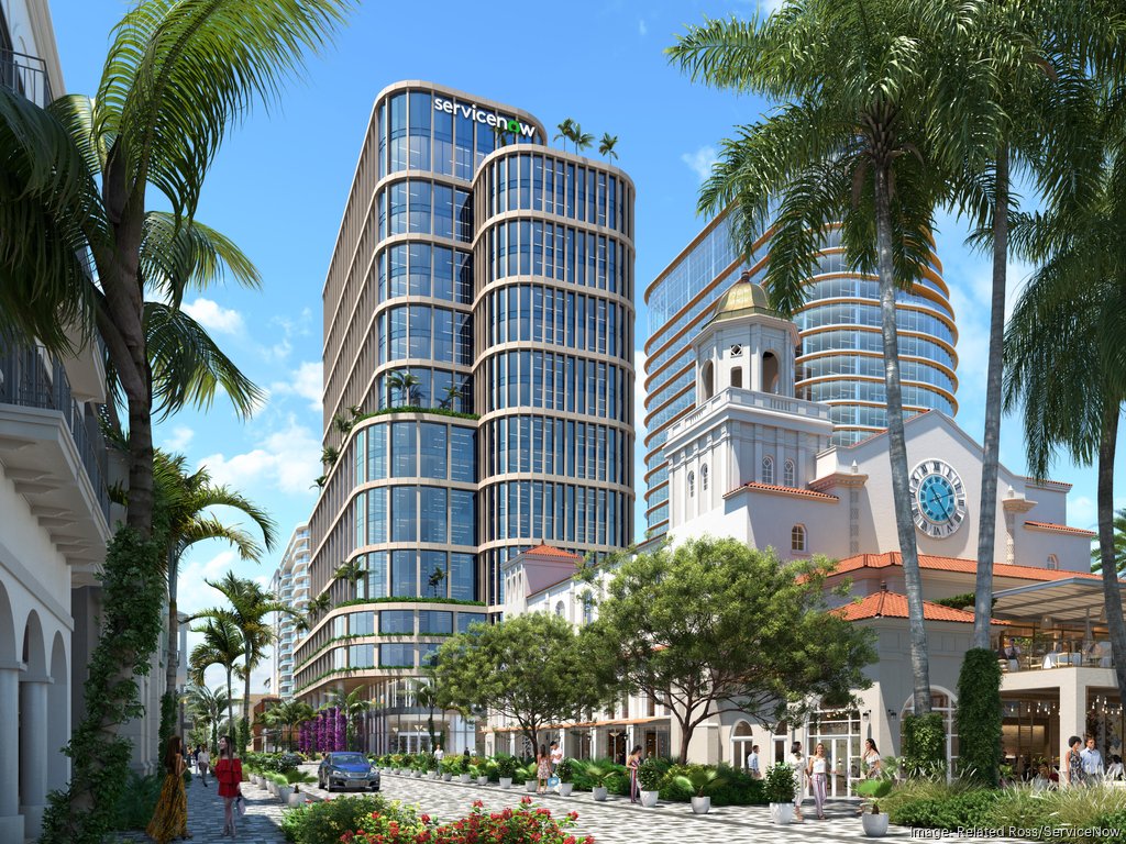 10 CityPlace with ServiceNow logo