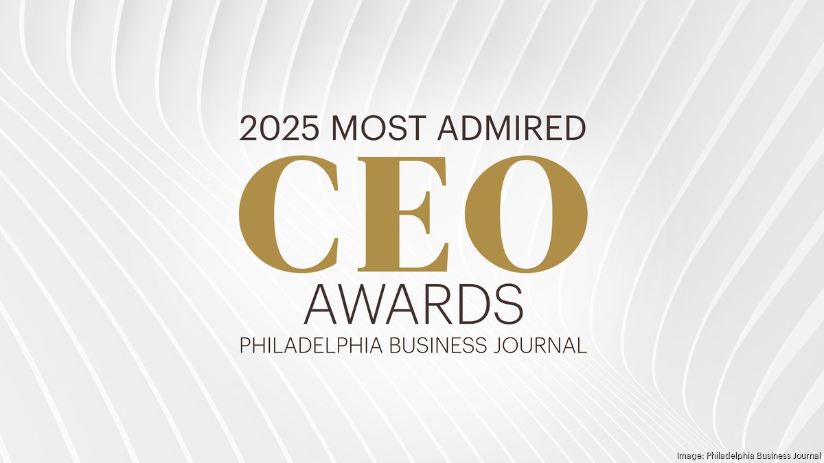 Announcing the second group of 2025 Most Admired CEOs - Philadelphia ...