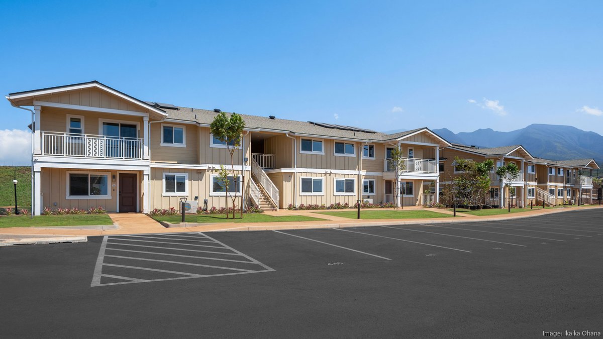 Lahaina affordable housing project fully occupied after wildfires ...
