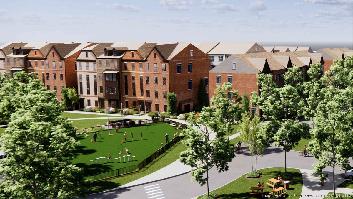 K. Hovnanian upsizes plan for office-to-townhouse redevelopment in Herndon