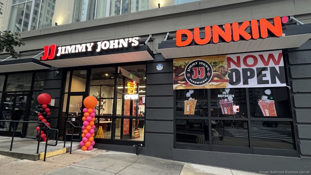 Dunkin', Jimmy John's open together in downtown Baltimore - Baltimore