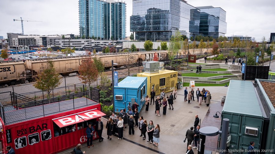 Nashville Yards unveils 1.31-acre Ascension Saint Thomas Landing
