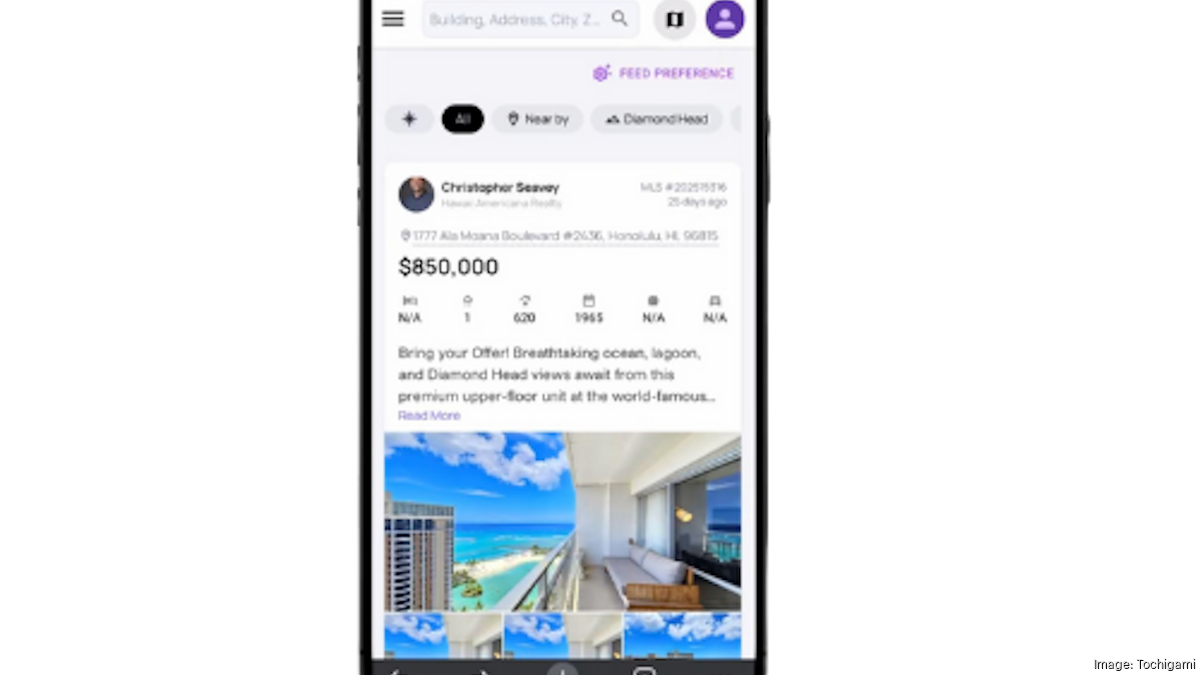 Tochigami: אפליקציית נדל"ן עם AI שמביאה את החוויה של Hinge להונולולו