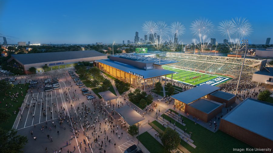 Rice Stadium renovation plan unveiled, part of $120M Rice effort ...