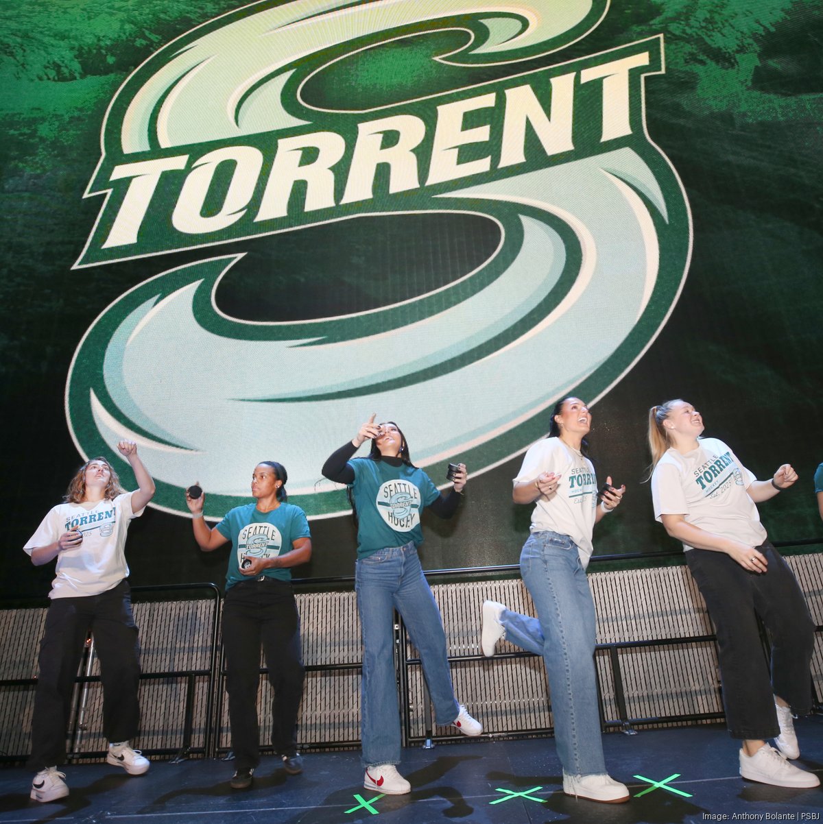 プロジェクトX5.5 5番からPW ※ロゴ消し Seattle's new women's hockey team reveals Torrent name and logo