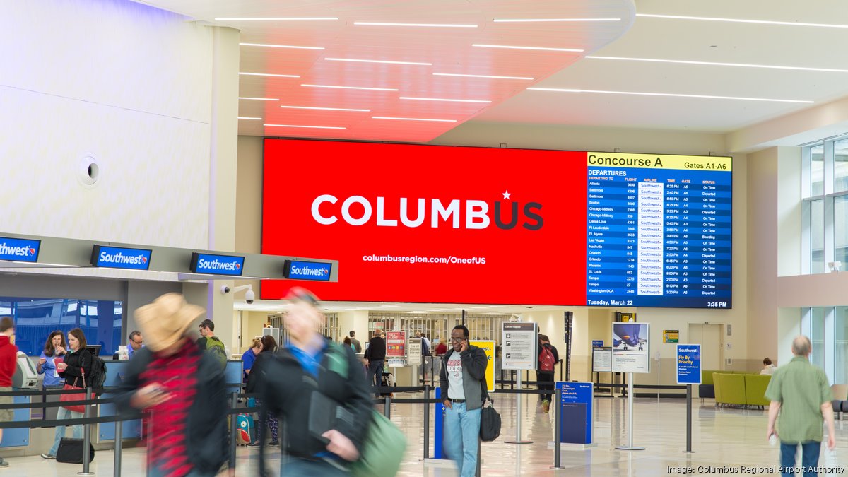 Columbus ranks second nationally for business travel growth amid airport expansion - Columbus Business First