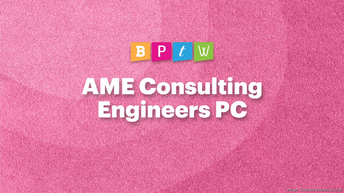 AME Consulting Engineers - Charlotte Business Journal