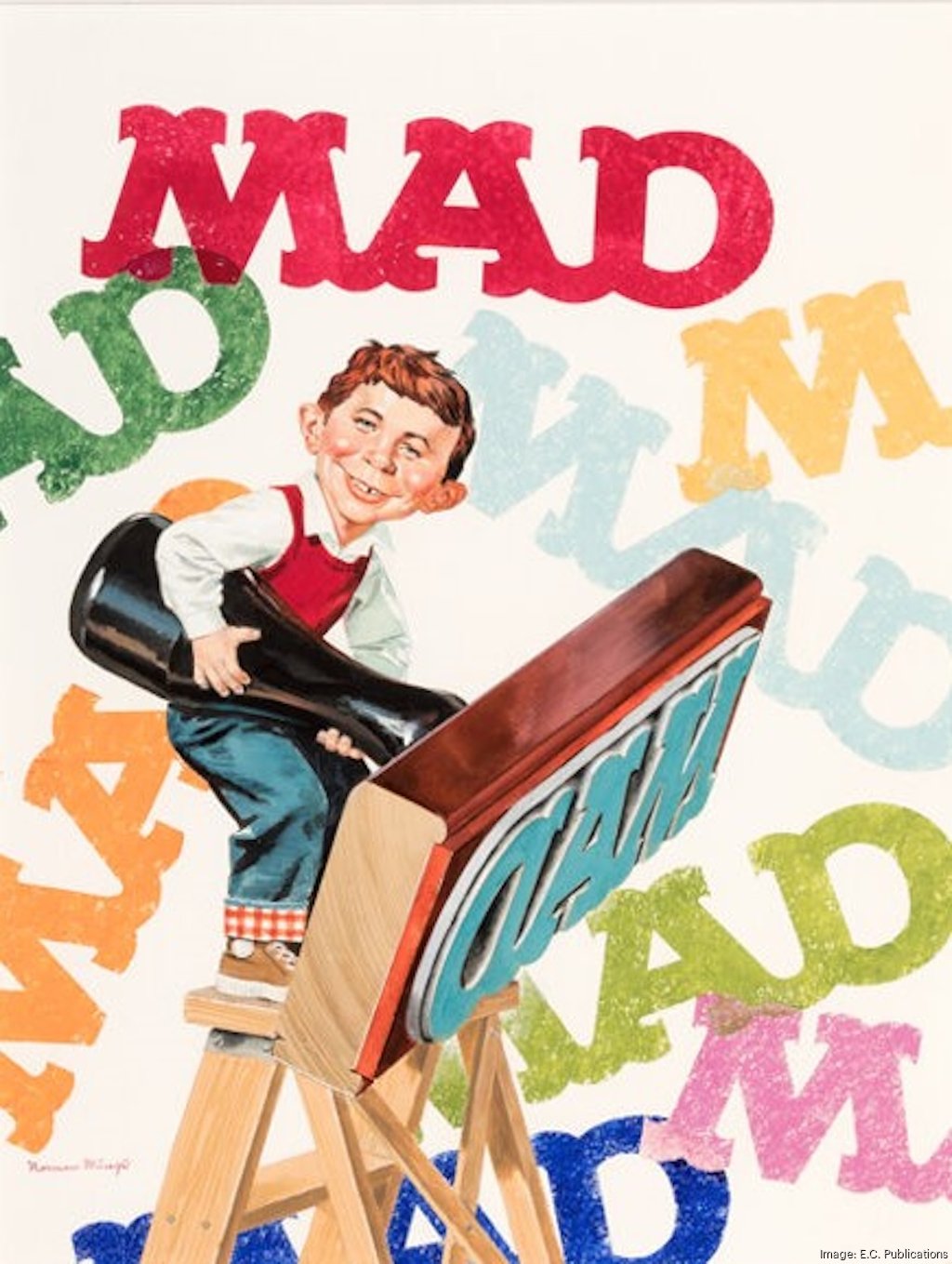 Mad magazine exhibit at CAM features more than 70 years of satire