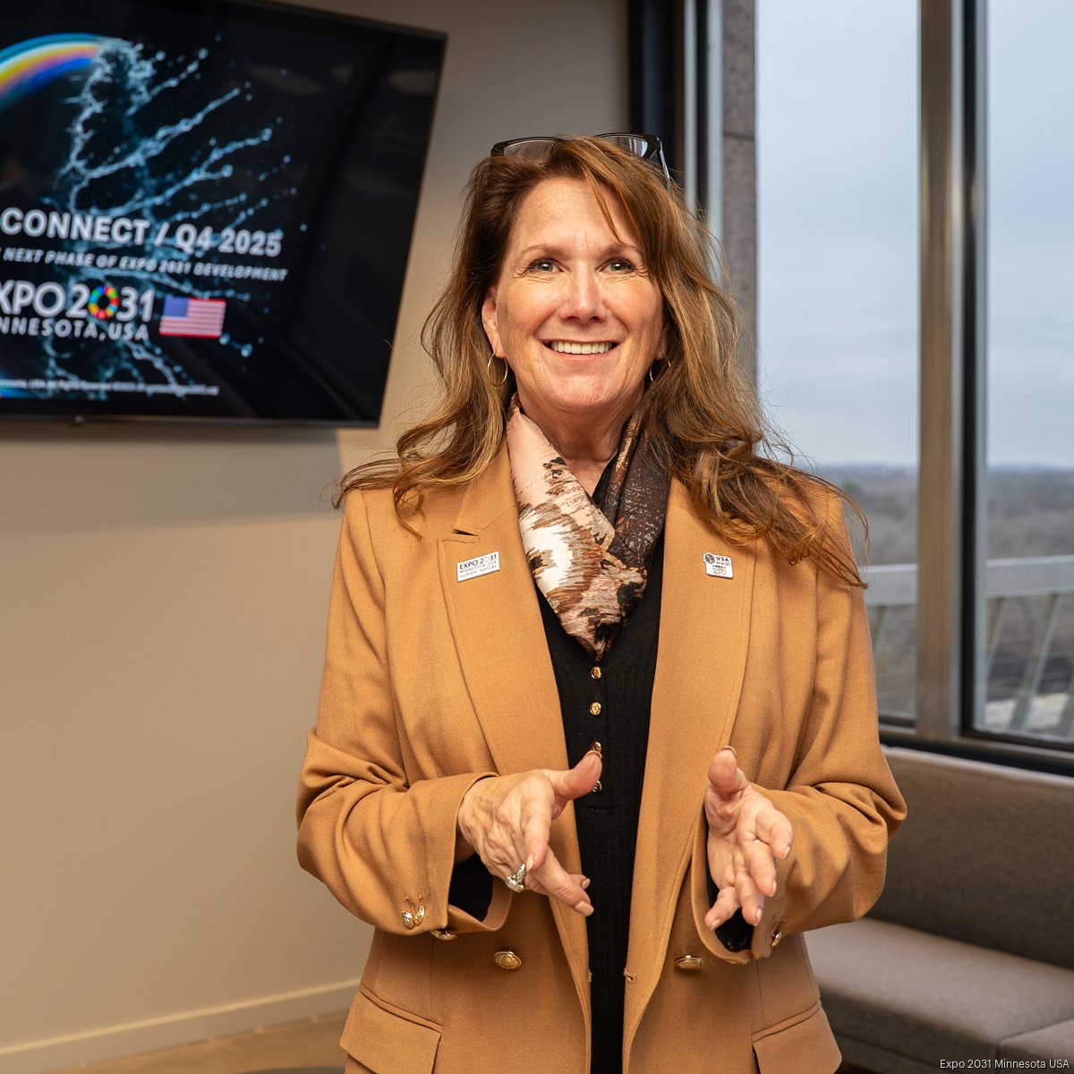 EXPO 2031 ピンバッジ MINNESOTA Expo 2031 Minnesota, USA