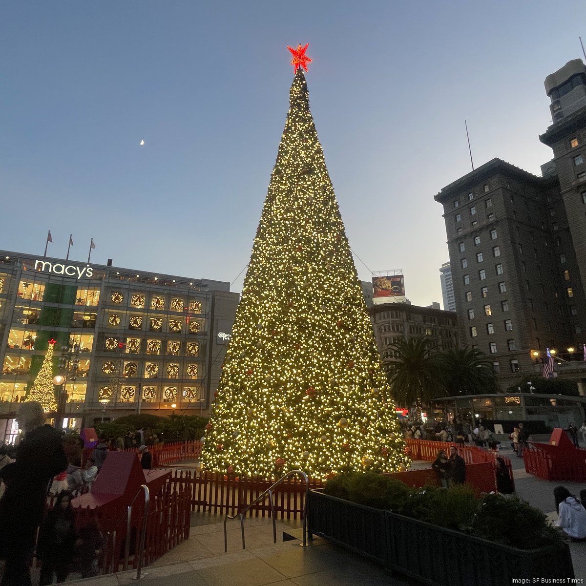 Can Union Square be the Bay Area's holiday shopping hub again? - San  Francisco Business Times, image size:1200x1200