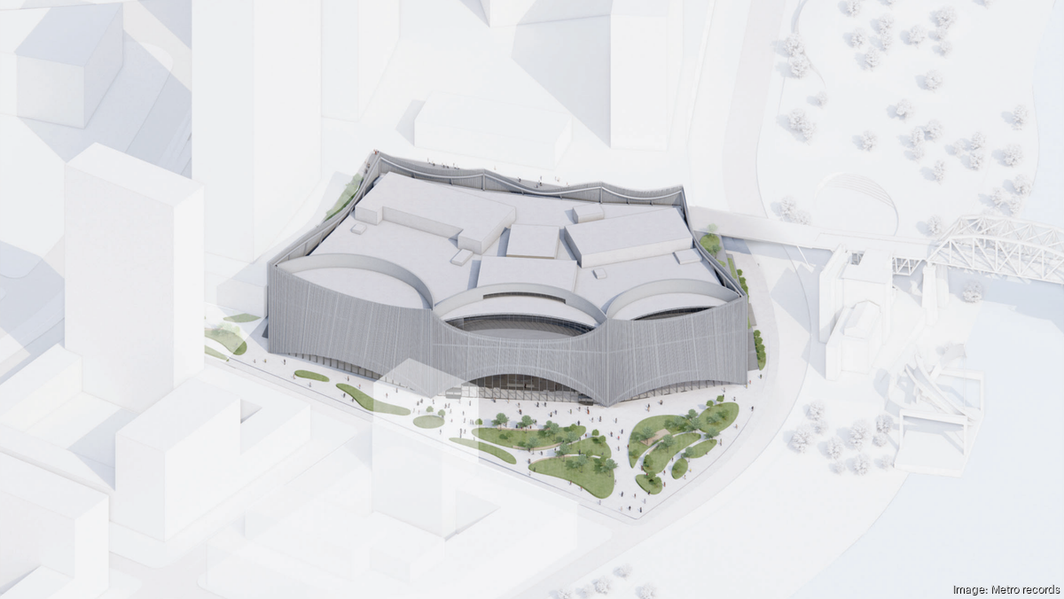 Documents reveal first rendering, contractors for TPAC's new East Bank venue