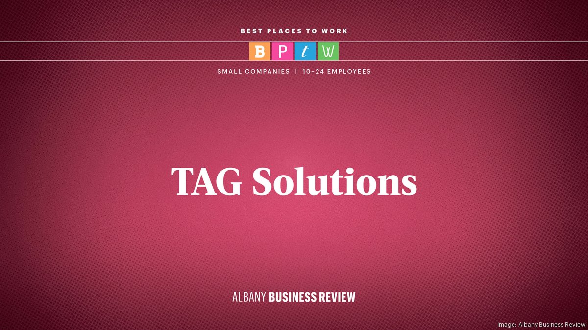 TAG Solutions - Albany Business Review