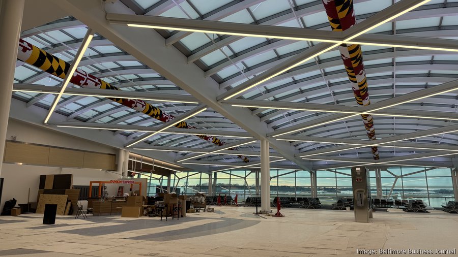 BWI Airport gives sneak peek into $450M A/B connector (PHOTOS ...