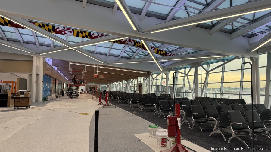 BWI Airport gives sneak peek into $450M A/B connector (PHOTOS ...