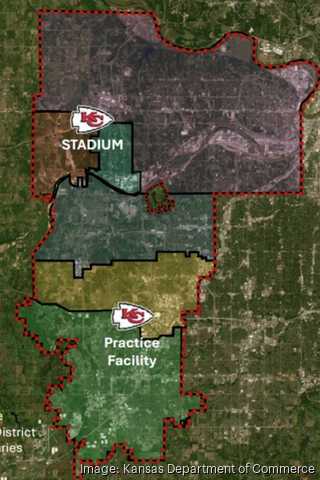 Chiefs' STAR bond district could span 293 square miles, top $6.3B - Kansas  City Business Journal