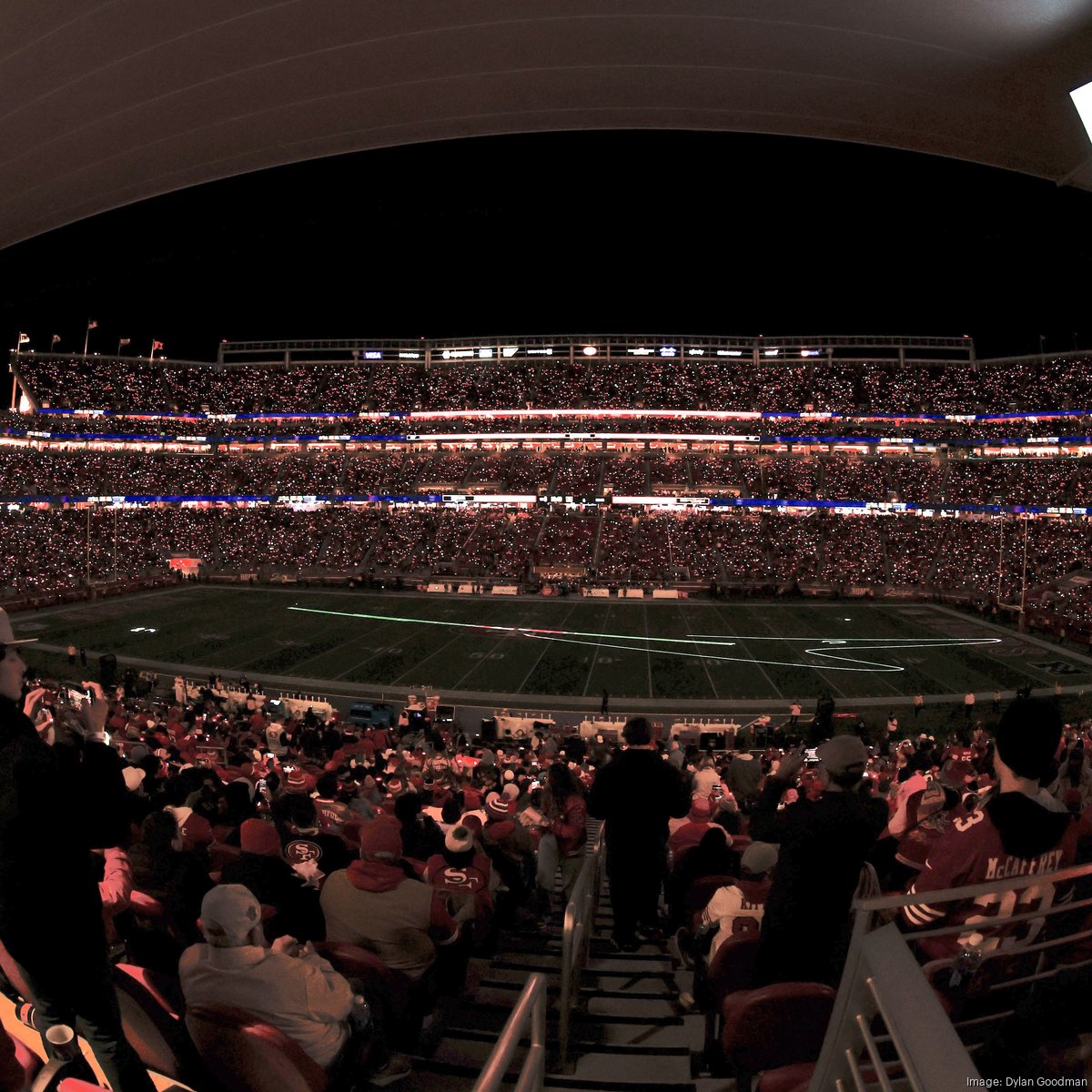49ers debut laser show at Levi's Stadium with Cisco partnership