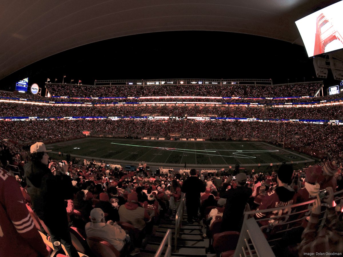 49ers debut laser show at Levi's Stadium with Cisco partnership