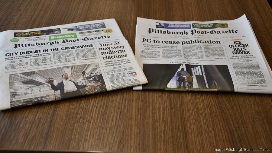 Pittsburgh Post-Gazette keeps DeAngelo, Wischnowski as leaders ...