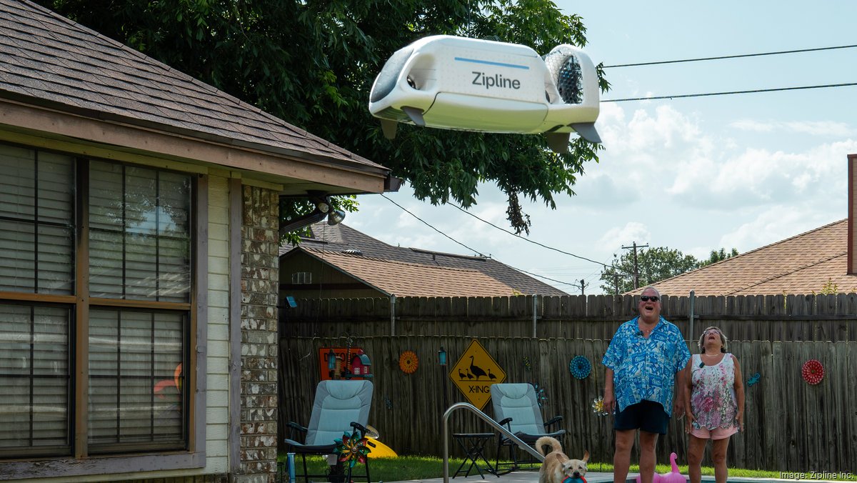 Uber, Zipline team up to drive toward 1M drone deliveries a day - San Francisco Business Times