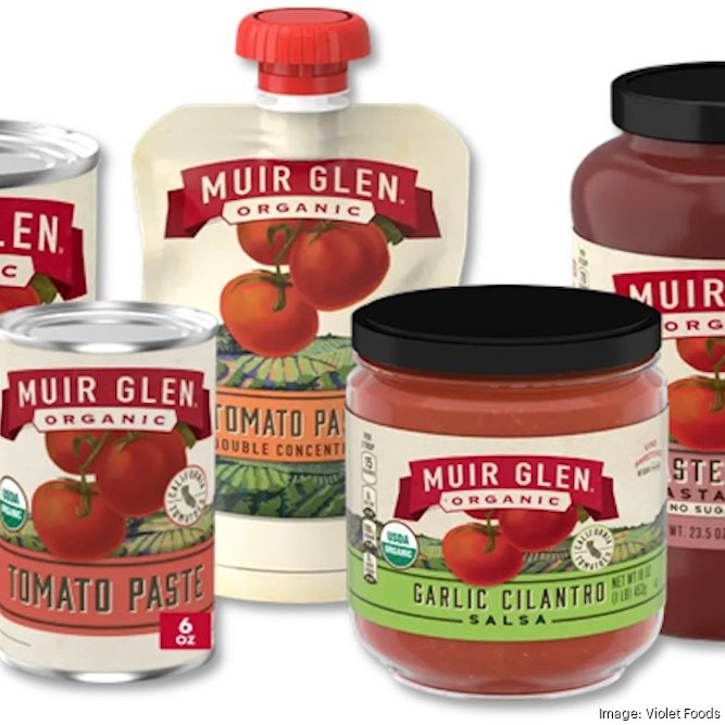 General Mills sells Muir Glen organic brand to Violet Foods