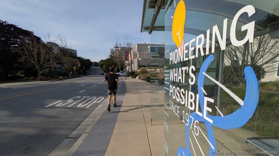 Genentech campus bus shelter