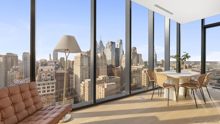 Center City tower home to Cooper DeJean lists penthouse for $12,600 per ... - Cooper Penthouse Apartment Design