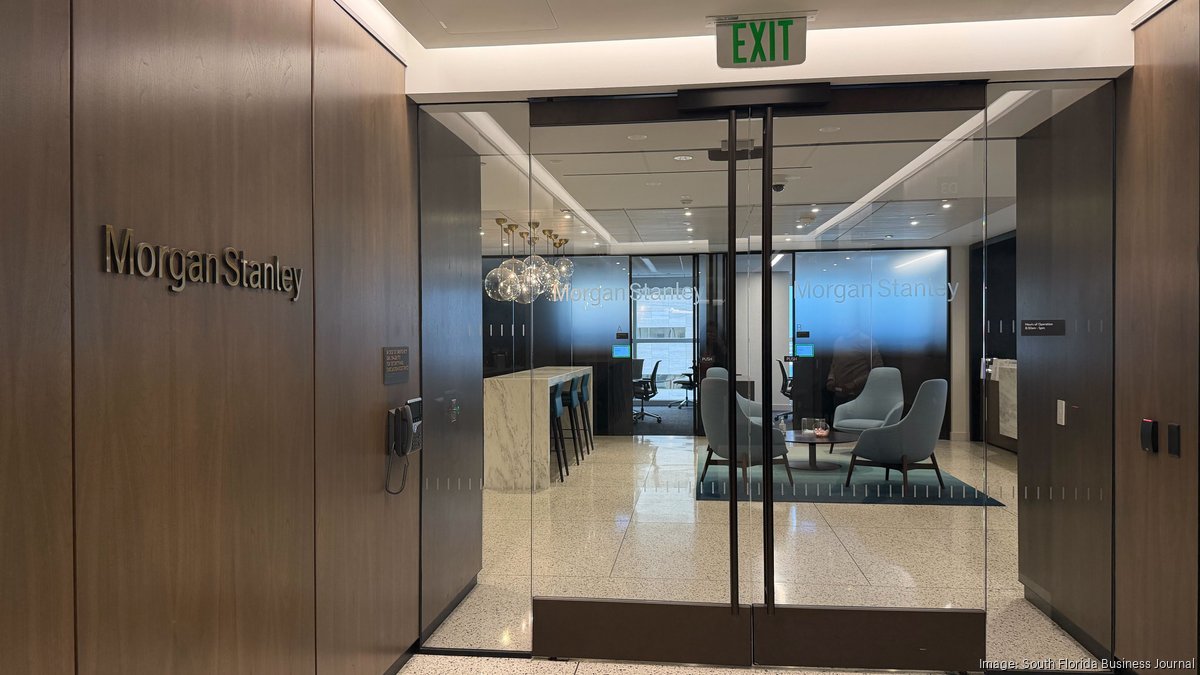Morgan Stanley’s head of wealth management discusses South Florida, cryptocurrency - South Florida Business Journal