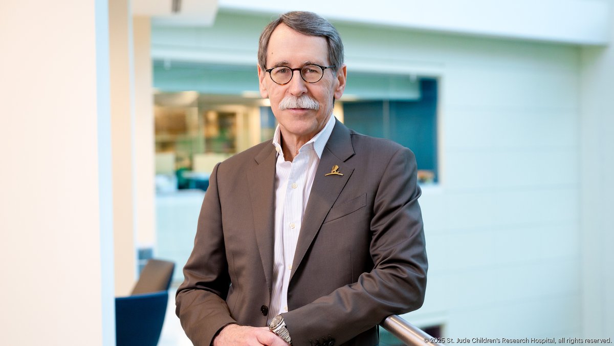 'It’s been a journey': Dr. James Downing reflects on 40-year St. Jude career - Memphis Business Journal