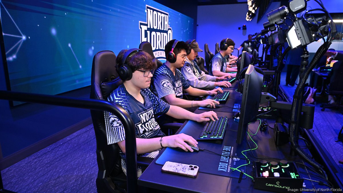 UNF debuts $5M esports facility to host regional tournaments ...