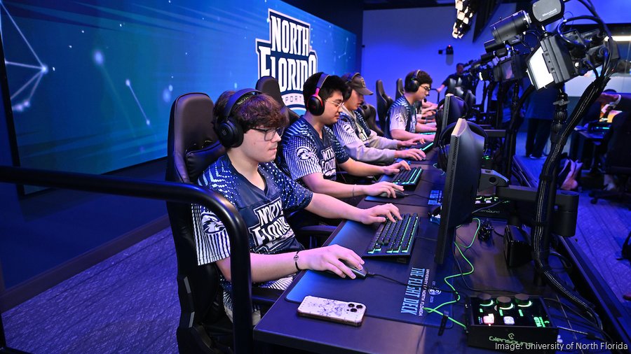 UNF debuts $5M esports facility to host regional tournaments ...