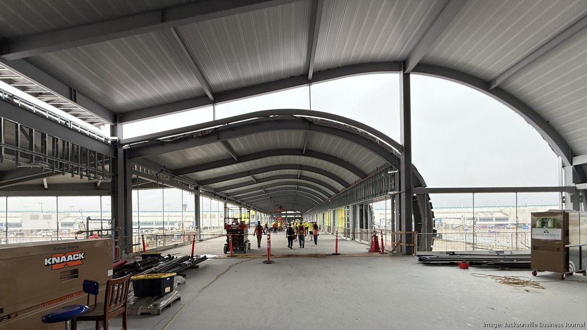 JIA's Concourse B set to open in December, but it may take longer for planes to begin boarding - Jacksonville Business Journal