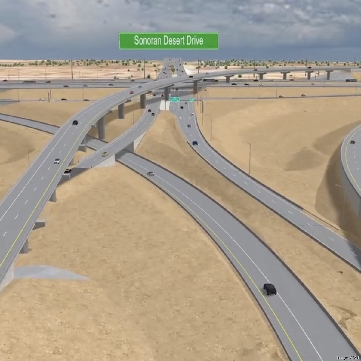 Loop 303 and I-17 interchange project underway in north Phoenix