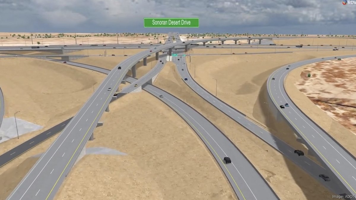 Loop 303 and I-17 interchange project underway in north Phoenix ...