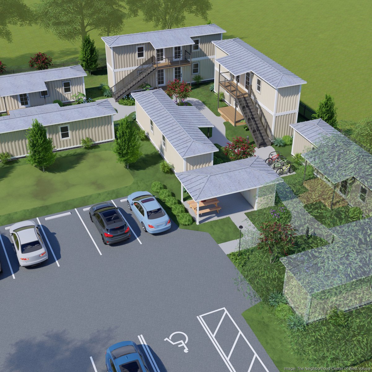 Neighborhood Center turns shipping containers into affordable