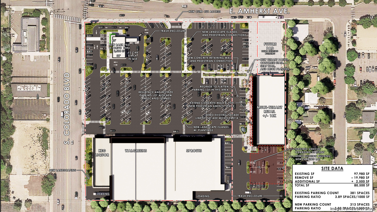 Sysco Denver Building Layout Southeast Denver shopping center getting facelift, new tenants - Denver ...