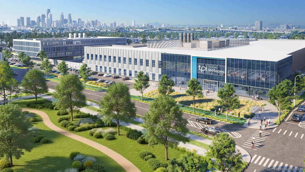 Bill Gates-backed TerraPower to build $450M cancer treatment plant in Philadelphia - The Business Journals