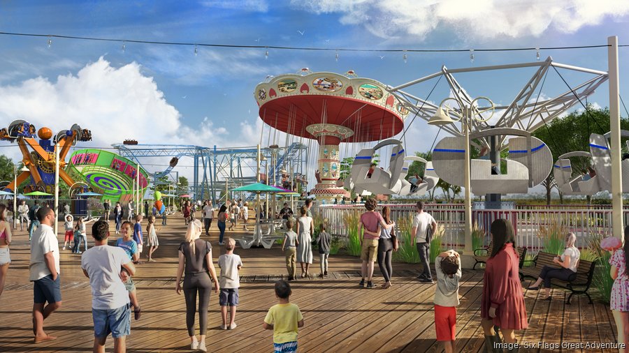 Six Flags Great Adventure unveils new rides for Boardwalk renovation ...