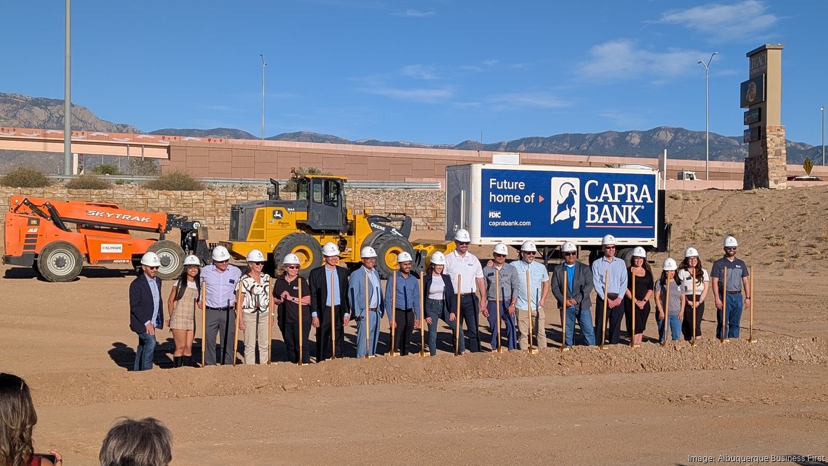 Capra Bank breaks ground on 12,000-sq-ft Albuquerque branch ...