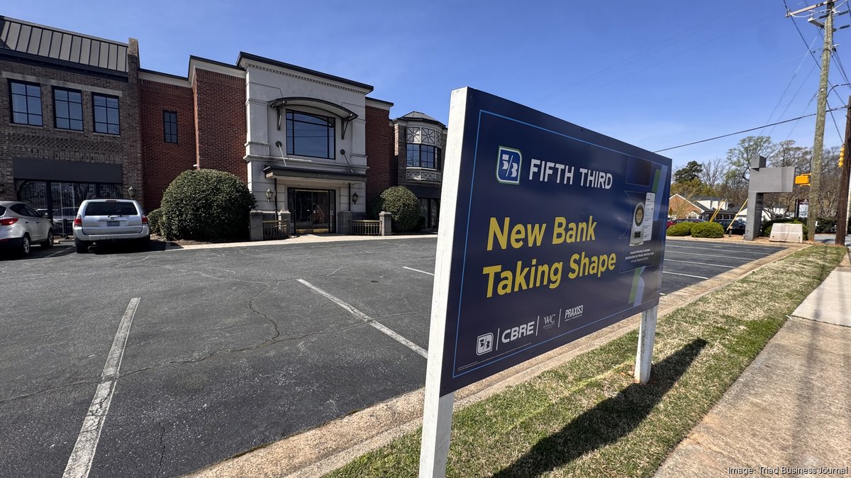 First Fifth Bank Fifth Third Bank to open first Greensboro branch, plans 10 in Triad ...