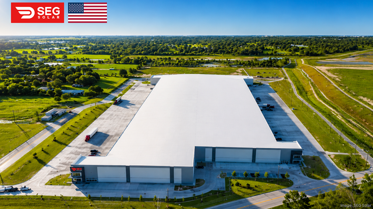 SEG Solar announces plans for third Houston solar module manufacturing facility