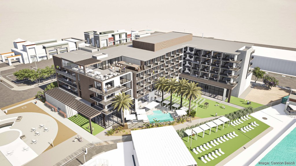 Cannon Beach Hotel Rendering