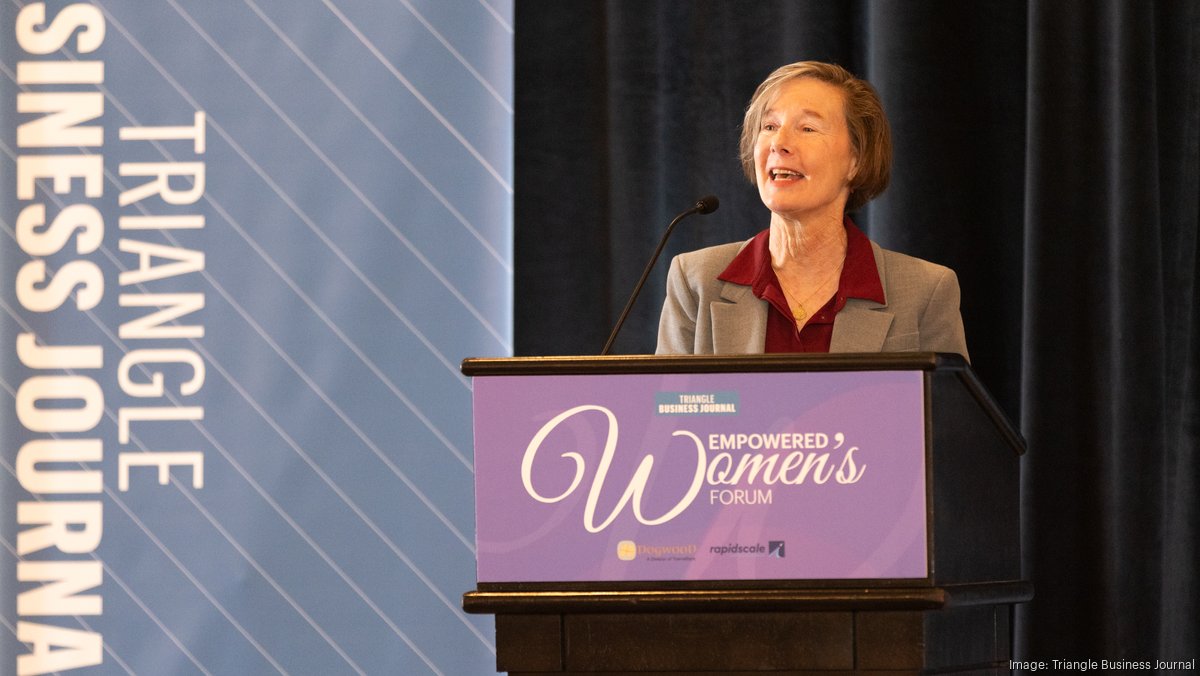 Lt. Gov. Hunt tells women in business: Leadership doesn't have to be loud to be powerful - Triangle Business Journal